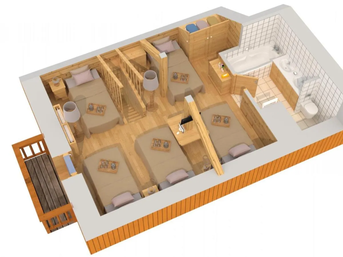 Chalet Familial 6 Adultes Et 5 Enfants Avec Sauna A 300M Des Pistes Et Centre Meribel - Fr-1-565-10 Les Allues 0*,